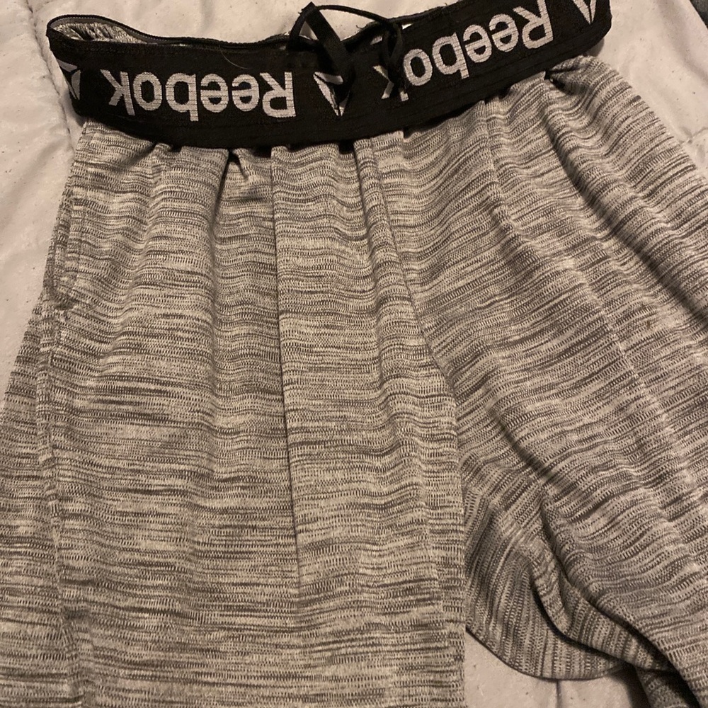 Reebok shorts. Worn but good condition.